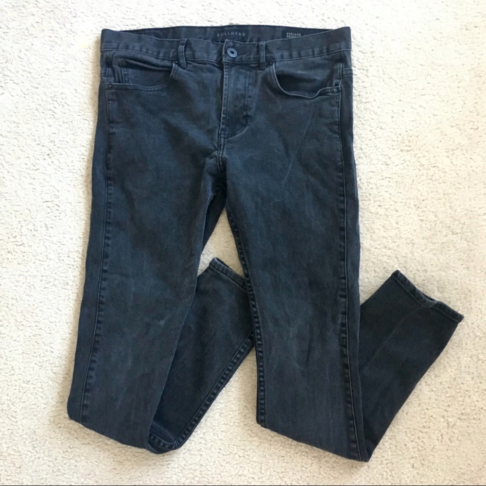 🚫SOLD!!🚫 Bullhead Faded Black Skinny Denim Pants